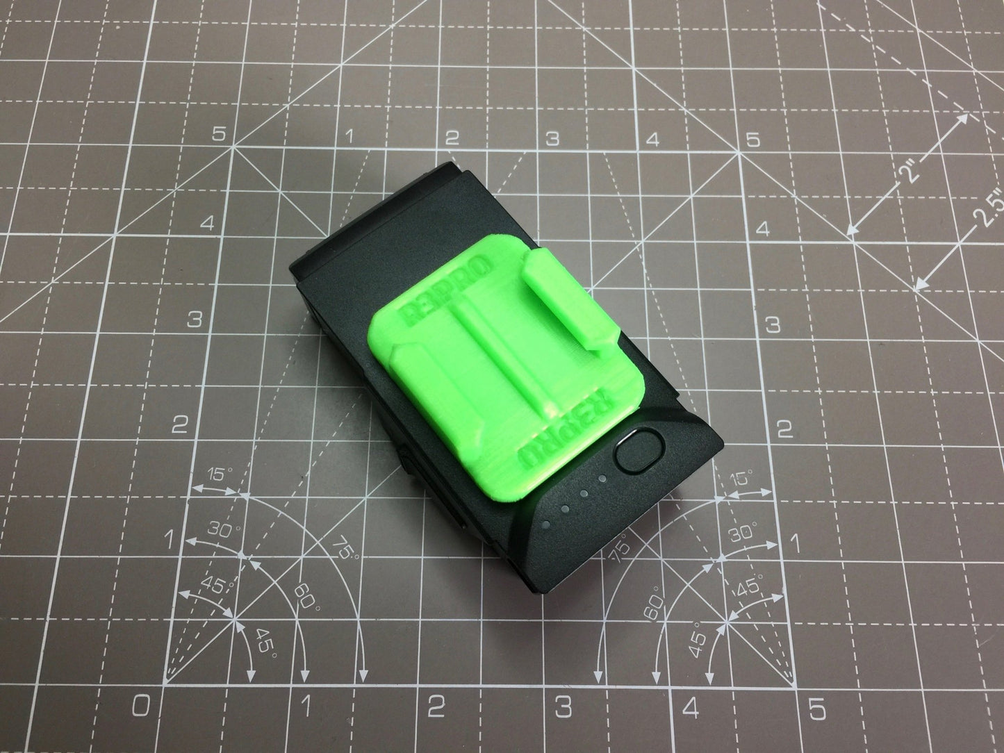 Camera mount for DJI Mavic Air Battery - r3pro