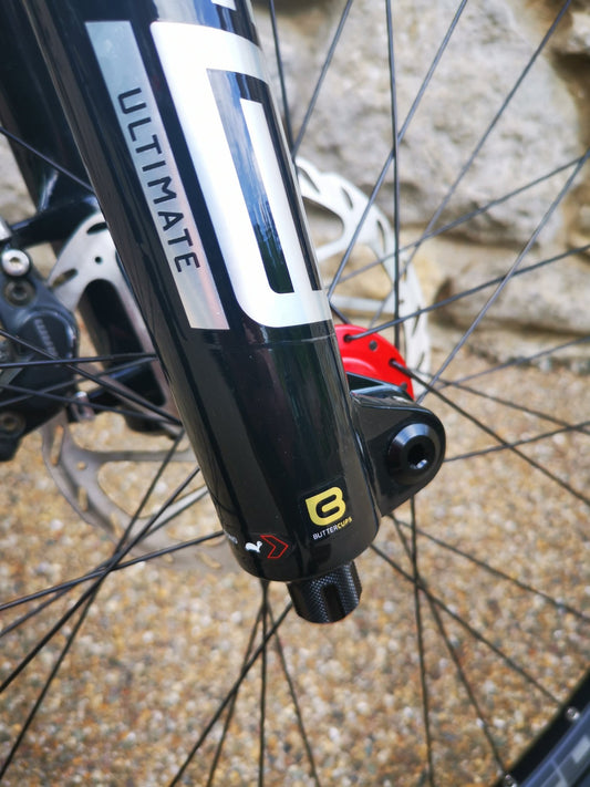 Fork protective wrap for Rockshox Zeb Ultimate 29 Charger 3 - r3pro-29-boost-buttercups