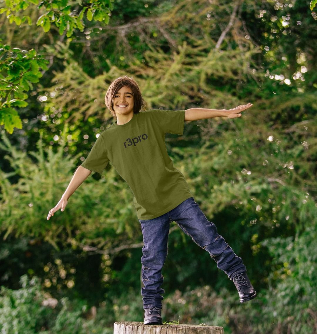 Kids T - Shirt with Large Logo - r3pro
