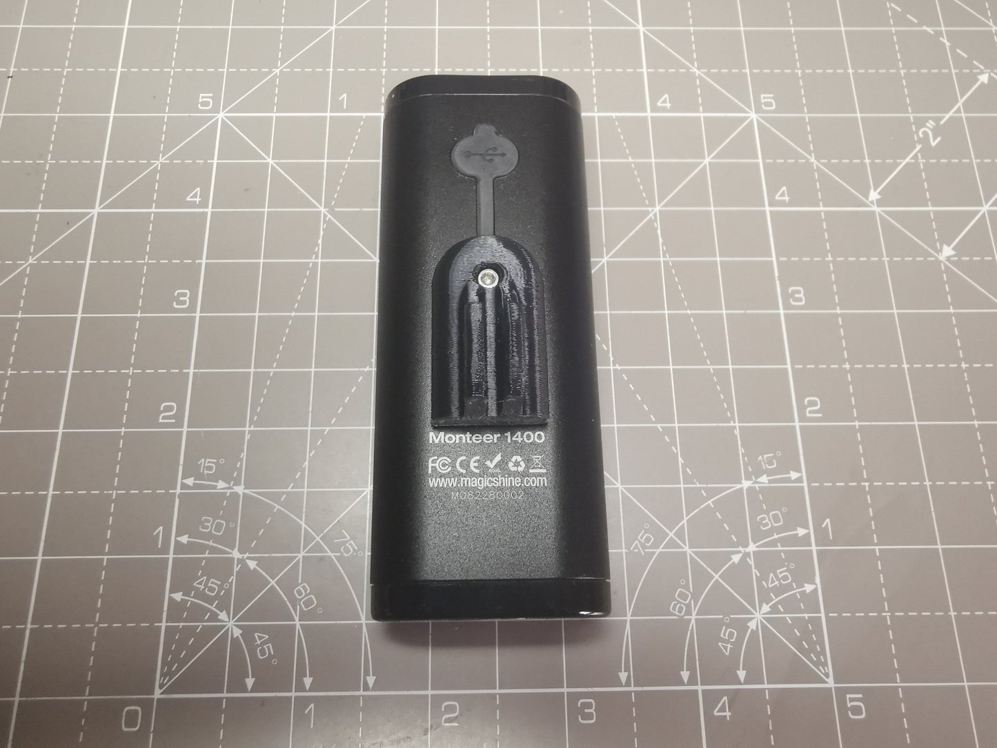 Light Mount for Magicshine Monteer lights Cree V15 - r3pro