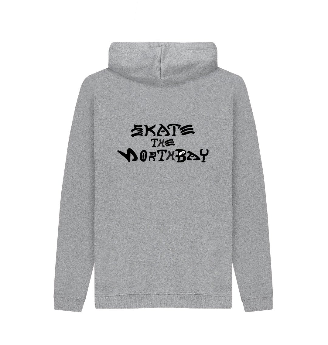 Men's Hoodie with HairyBobs Cave and Skate the Northbay Design - r3pro