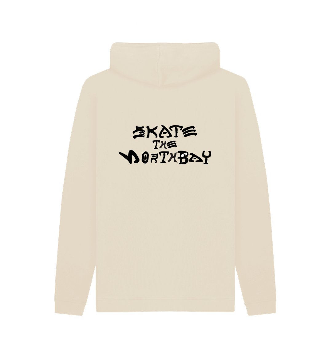 Men's Hoodie with HairyBobs Cave and Skate the Northbay Design - r3pro