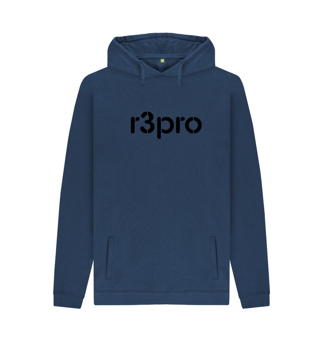 Men's Hoodie with Large Logo - r3pro
