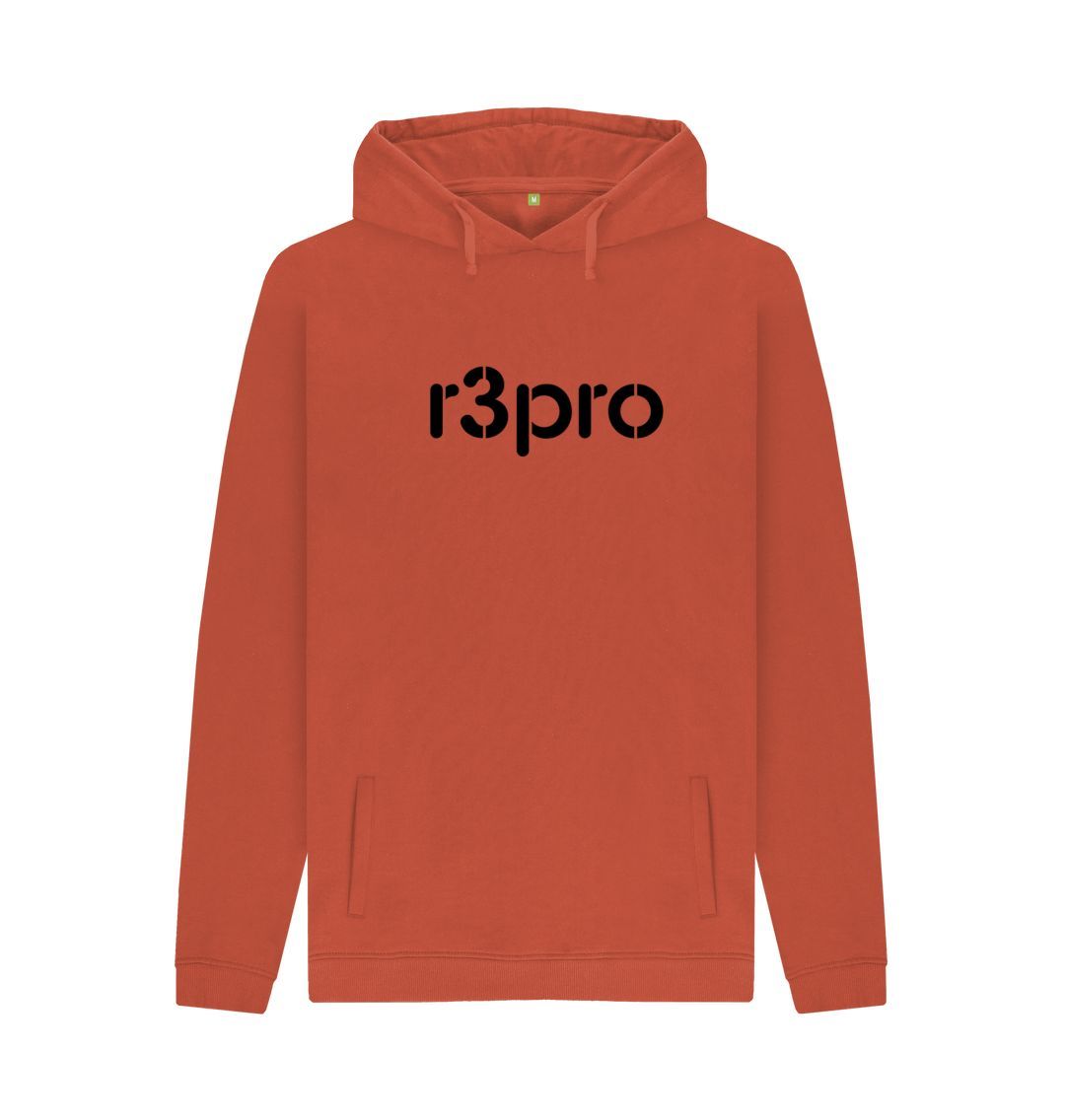 Men's Hoodie with Large Logo - r3pro