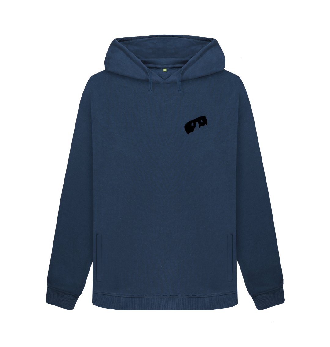 Womens Hoodie with HairyBobs Cave & Skate The NorthBay Design - r3pro