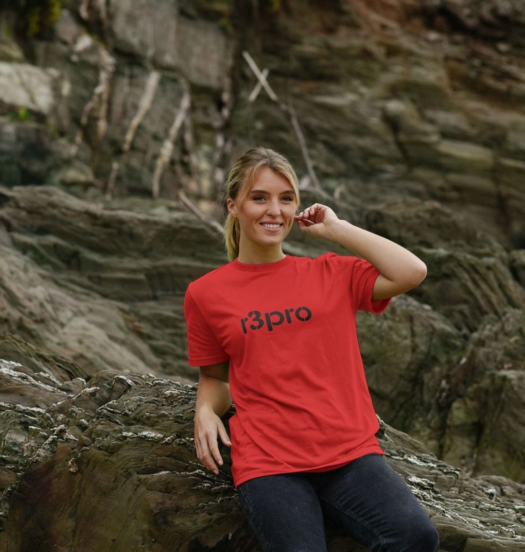 Women's T - Shirt with large logo - r3pro