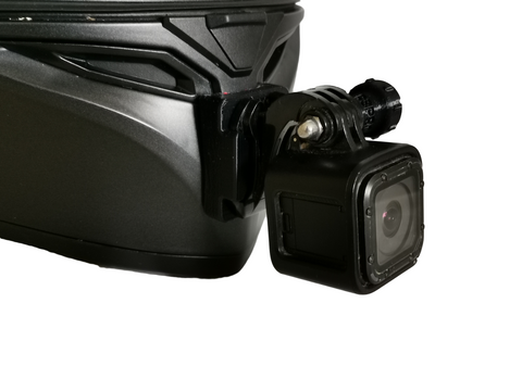 A mount for connecting devices to the chin guard of your AGV KS5 helmet