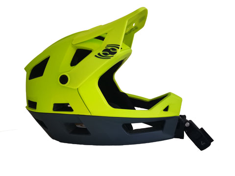 top, visor, under visor and chin mounts for IXS mountain bike helmets
