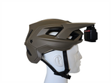 r3pro Under Visor Mount for FOX Speedframe 2025 Helmets, white background, insta360 One R connected to the visor