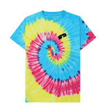 Tie Dye Mens T-Shirts with HairyBobs Cave & Skate The NorthBay Design