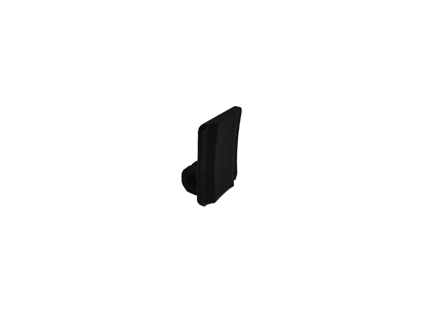 r3pro Top Mount for Bell Sixer Helmets, white background, triple prong version, close up