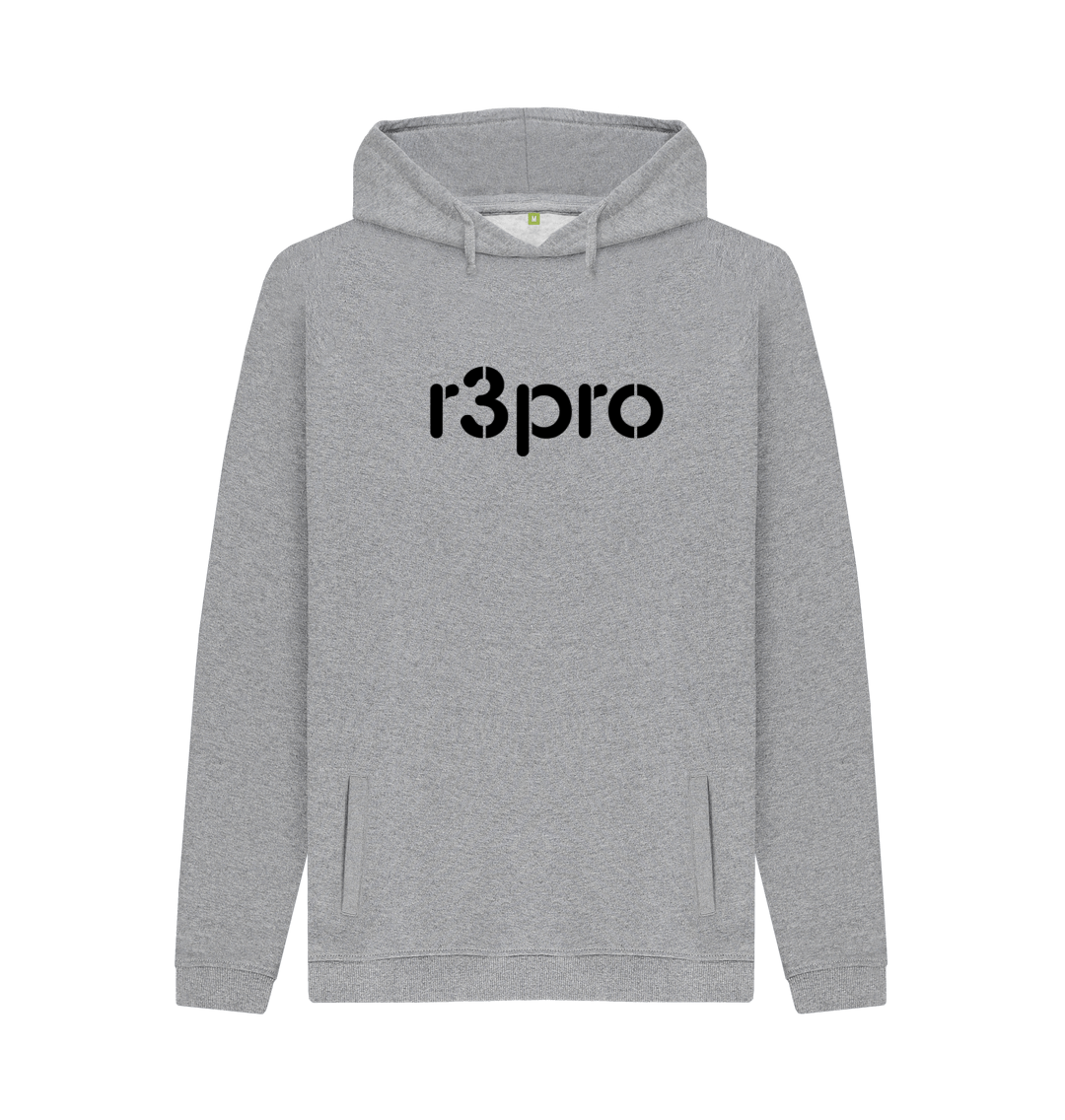 Light Heather Printed Hoody Front