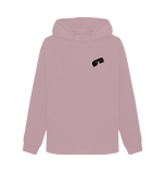 Mauve Womens Hoodie with HairyBobs Cave & Skate The NorthBay Design
