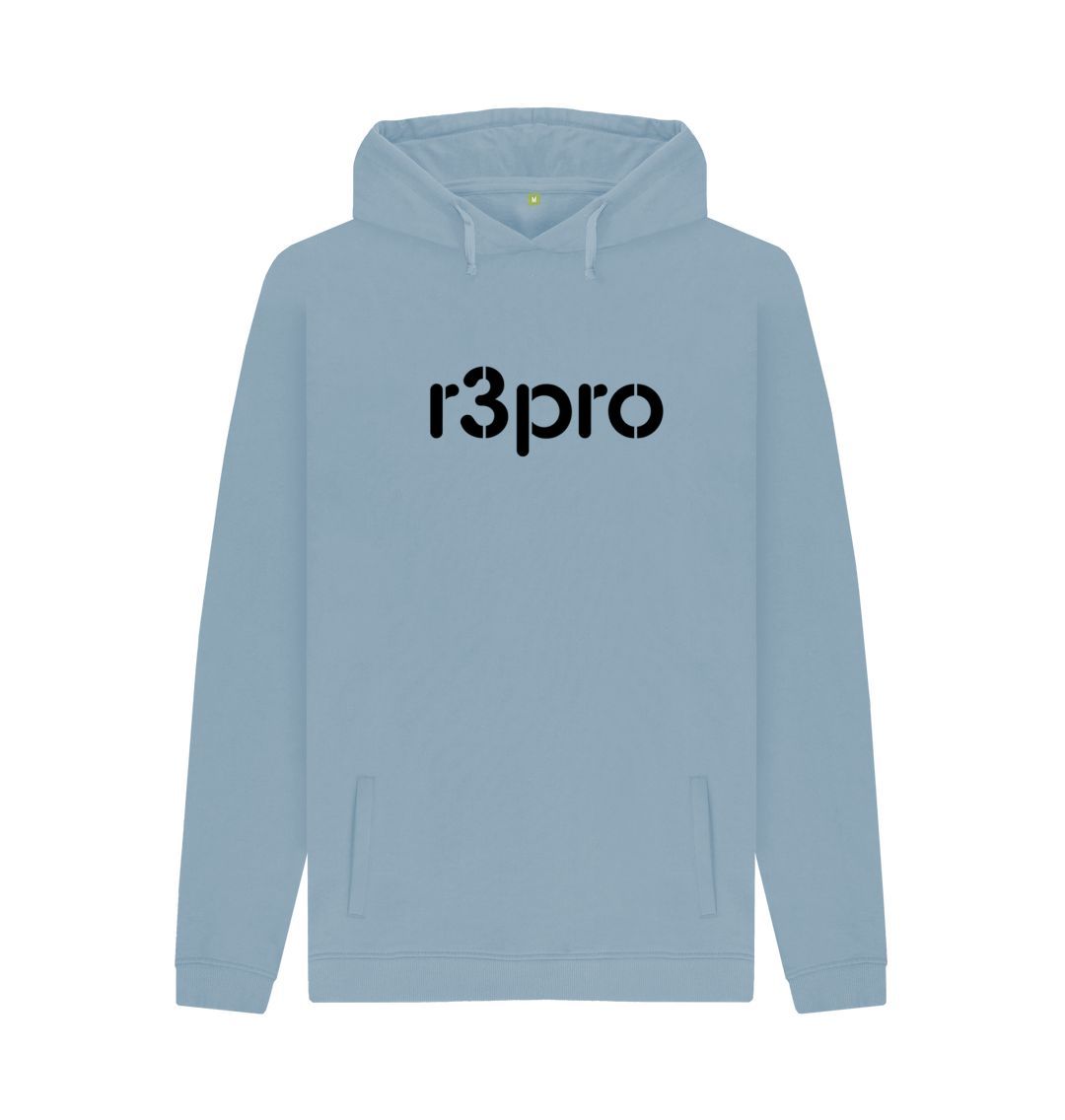 Men's Hoodie with Large Logo - r3pro
