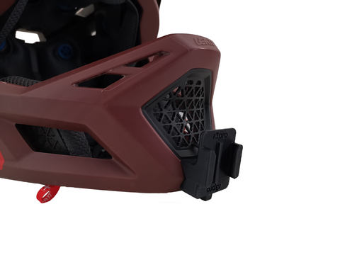 A mount for connecting devices to the chin guard of your leatt dbx 4 helmet