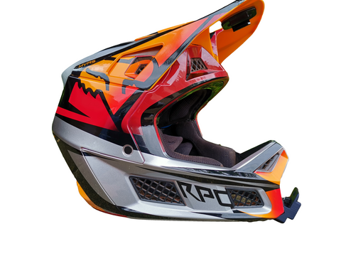 A mount for connecting devices to the chin guard of your fox rampage pro carbon 2019 helmet