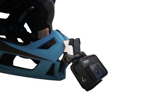 A mount for connecting devices to the chin guard of your 100 percent trajecta helmet