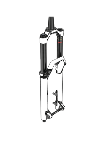 Rockshox triple discount clamp forks